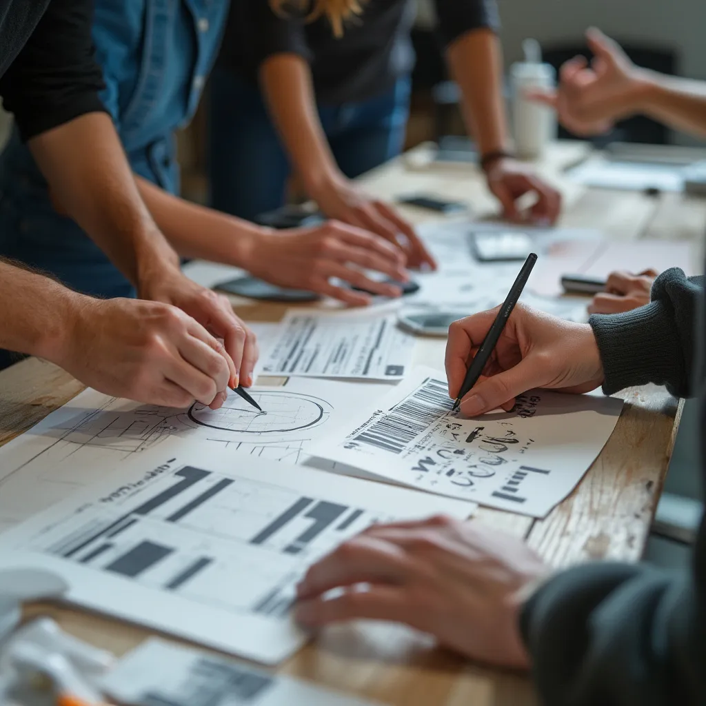 Sessão de prototipagem de interface